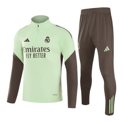 Juniorski Real Madrid Bluza z zamkiem Komplet Dresowy 2025/26