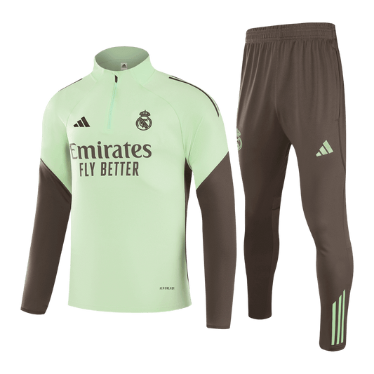 Juniorski Real Madrid Bluza z zamkiem Komplet Dresowy 2025/26
