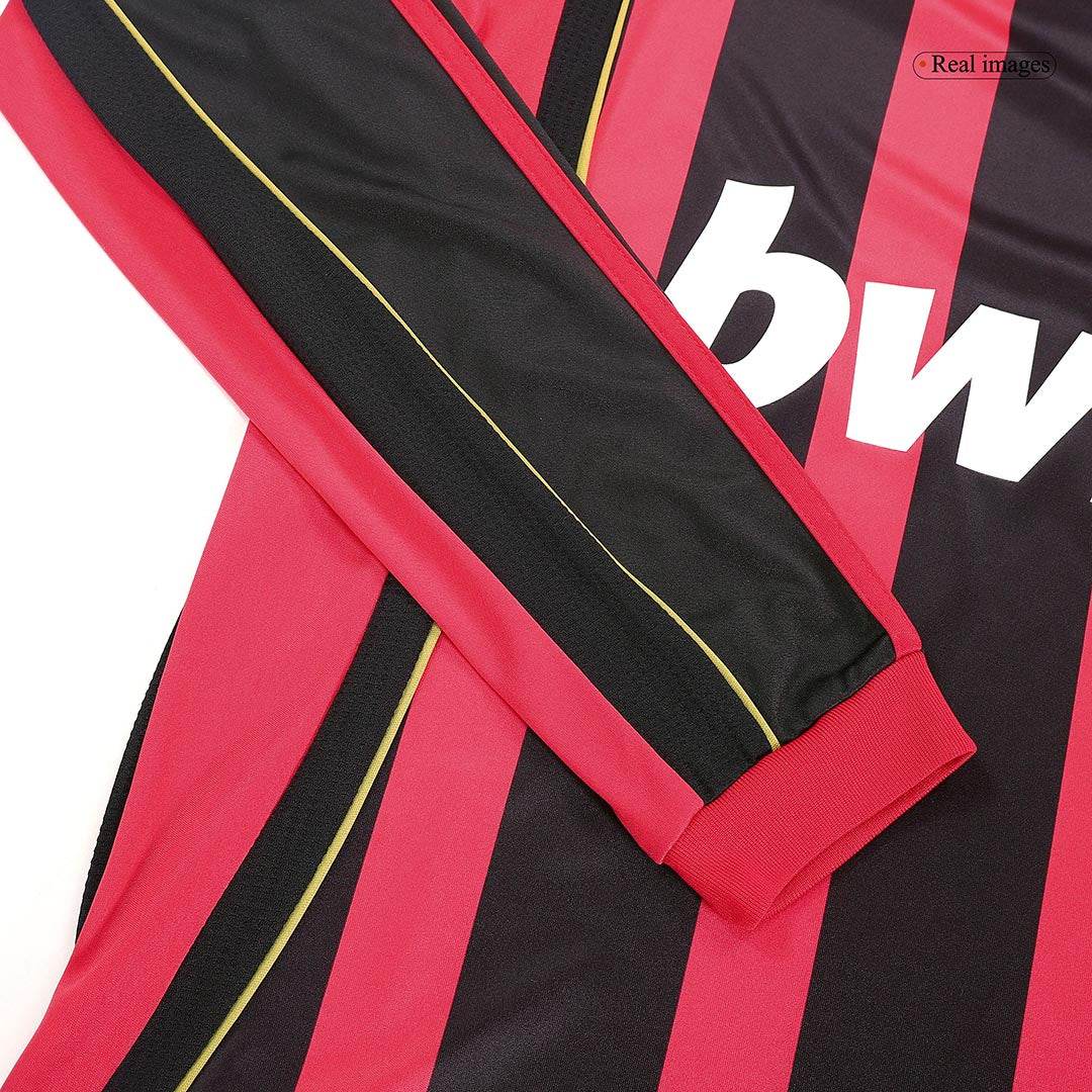 Męska Koszulka Retro Domowa AC Milan RONALDO #99 2006/07 z Długim Rękawem - Topowe Koszulki Pilkarskie Sklep Internetowy