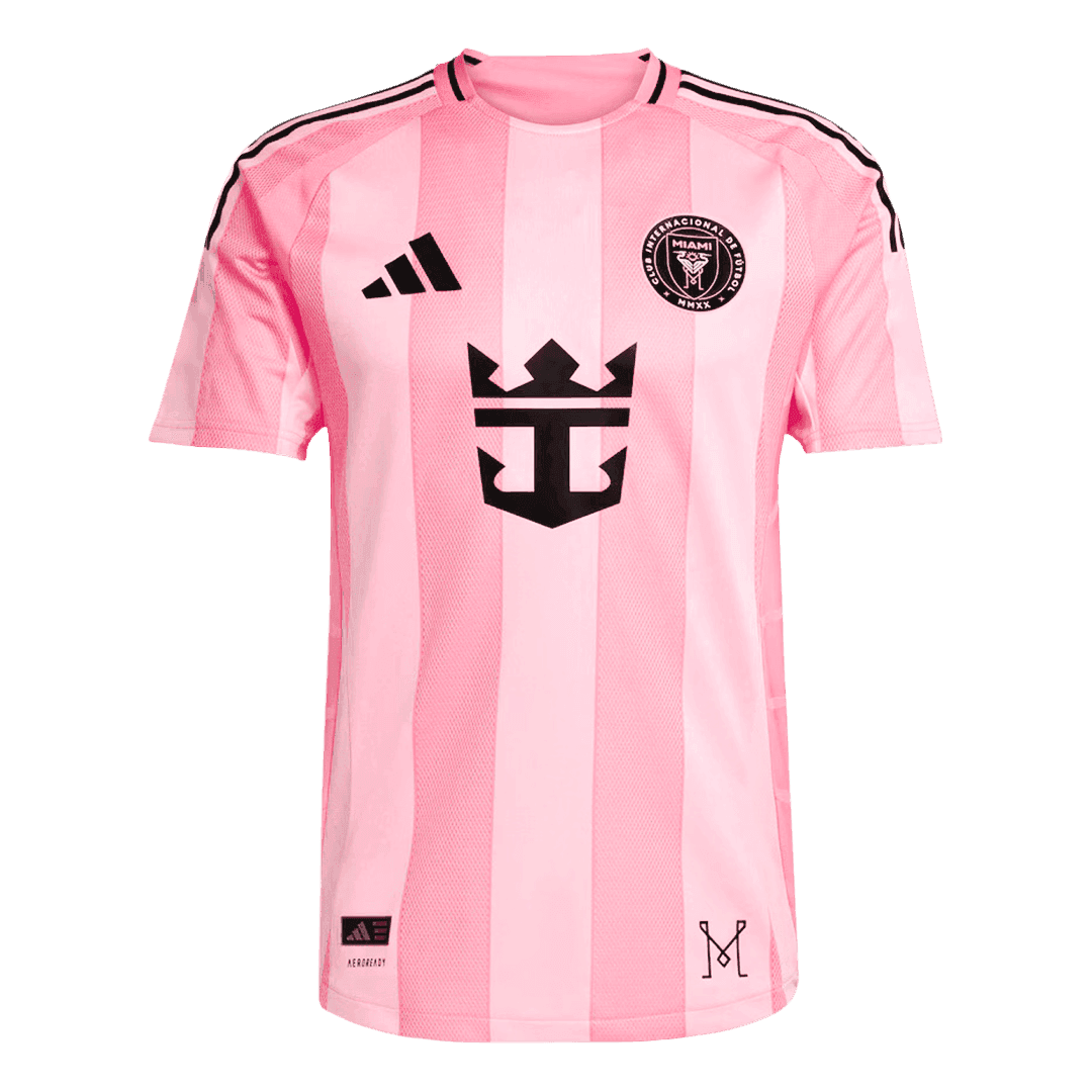Męska Koszulka Piłkarska Wersja Zawodnika Inter Miami CF Domowa 2025 - Slim Fit - Topowe Koszulki Pilkarskie Sklep Internetowy