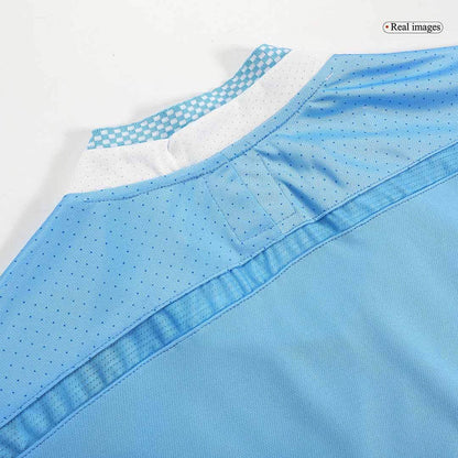 Męska Koszulka Retro Domowa Manchester City 2011/12 - Topowe Koszulki Pilkarskie Sklep Internetowy