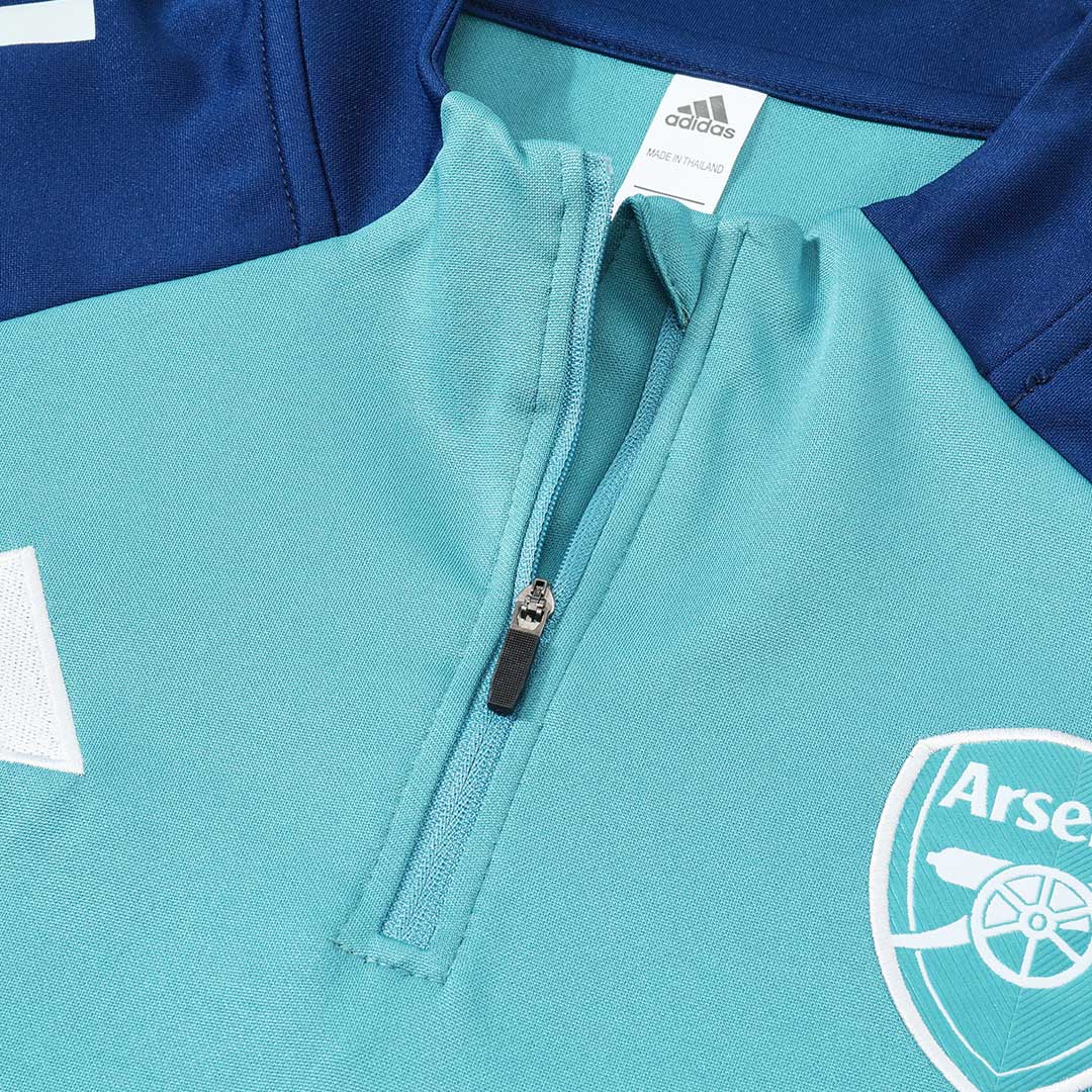 Juniorski Arsenal Bluza z zamkiem Komplet Dresowy 2025/26