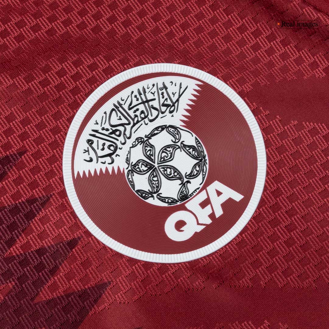 Męska koszulka Kataru domowa wersja zawodnicza – Mundial 2026