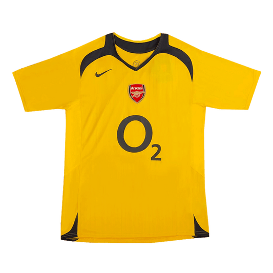 Męska retro koszulka piłkarska Arsenal wyjazdowa z sezonu 05/06 - Topowe Koszulki Pilkarskie Sklep Internetowy