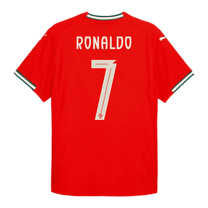 Męska Koszulka Domowa Portugalia RONALDO #7 Wersja Piłkarska 2025 - Topowe Koszulki Pilkarskie Sklep Internetowy