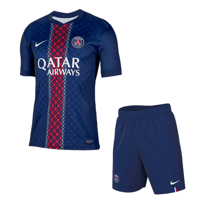 Męski Zestaw Domowy PSG (Koszulka+Spodenki) 2025/26 - Topowe Koszulki Pilkarskie Sklep Internetowy