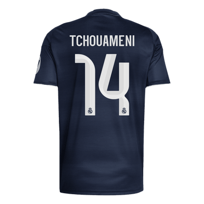 Męska Koszulka Wyjazdowa Real Madrid TCHOUAMENI #14 2025/26 - Topowe Koszulki Pilkarskie Sklep Internetowy