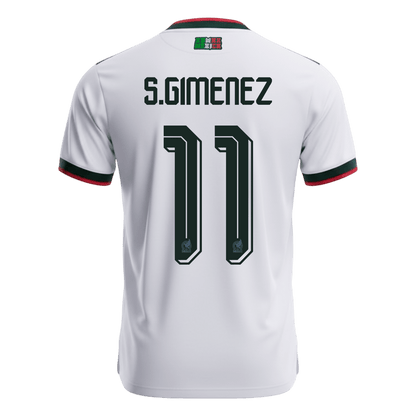 Męska koszulka Meksyku wyjazdowa S.GIMENEZ #11 - Mundial 2026