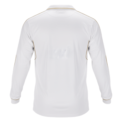 Męska Koszulka Retro Domowa Real Madrid 2011/12 z Długim Rękawem