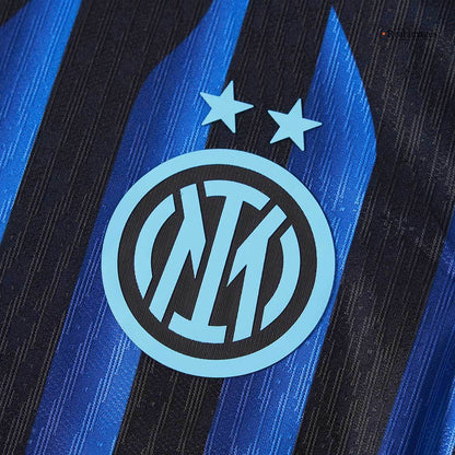 Męska Koszulka Domowa Inter Milan THURAM #9 Wersja Piłkarska 2025/26 - Slim Fit - Topowe Koszulki Pilkarskie Sklep Internetowy