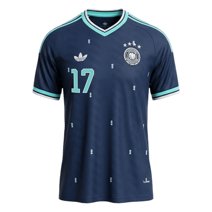 Męska koszulka Niemiec wyjazdowa WIRTZ #17 – Mundial 2026