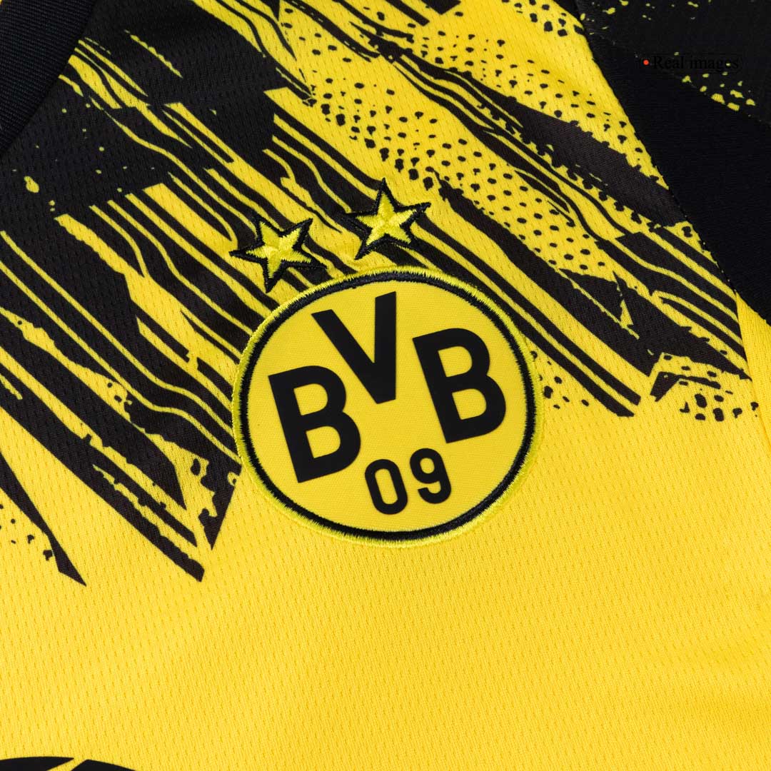 Męski Zestaw Domowa Borussia Dortmund (Koszulka+Spodenki) 2025/26