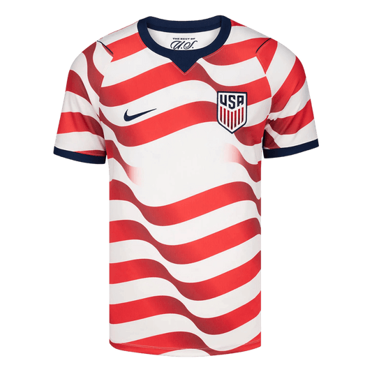 Męska koszulka USA domowa – Mundial 2026 Czerwony i biały