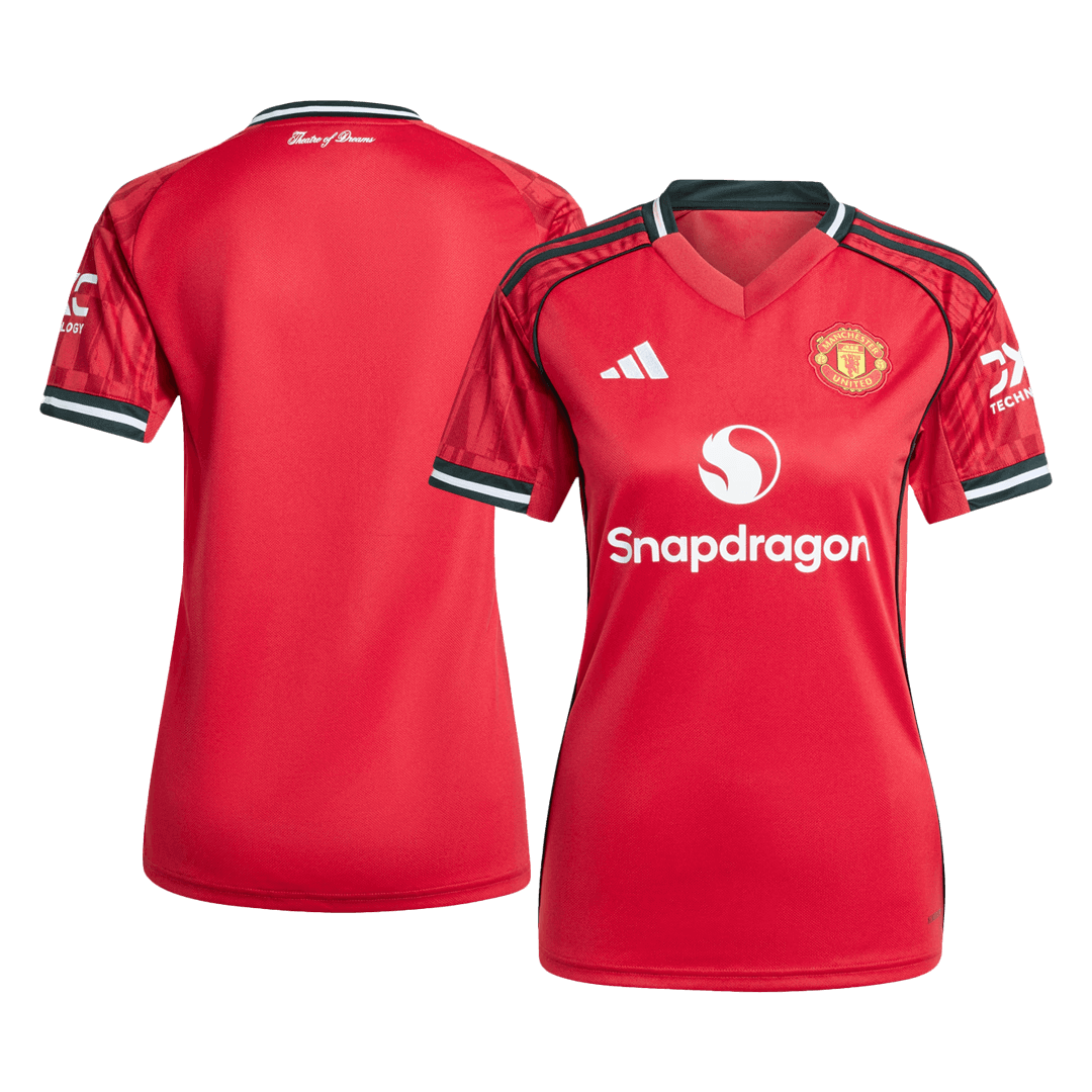 Damska Koszulka Domowa Manchester United 2025/26