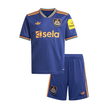 Dziecięcy Trzeci Zestaw Wyjazdowy Newcastle United (Koszulka+Spodenki) 2025/26 - Topowe Koszulki Pilkarskie Sklep Internetowy