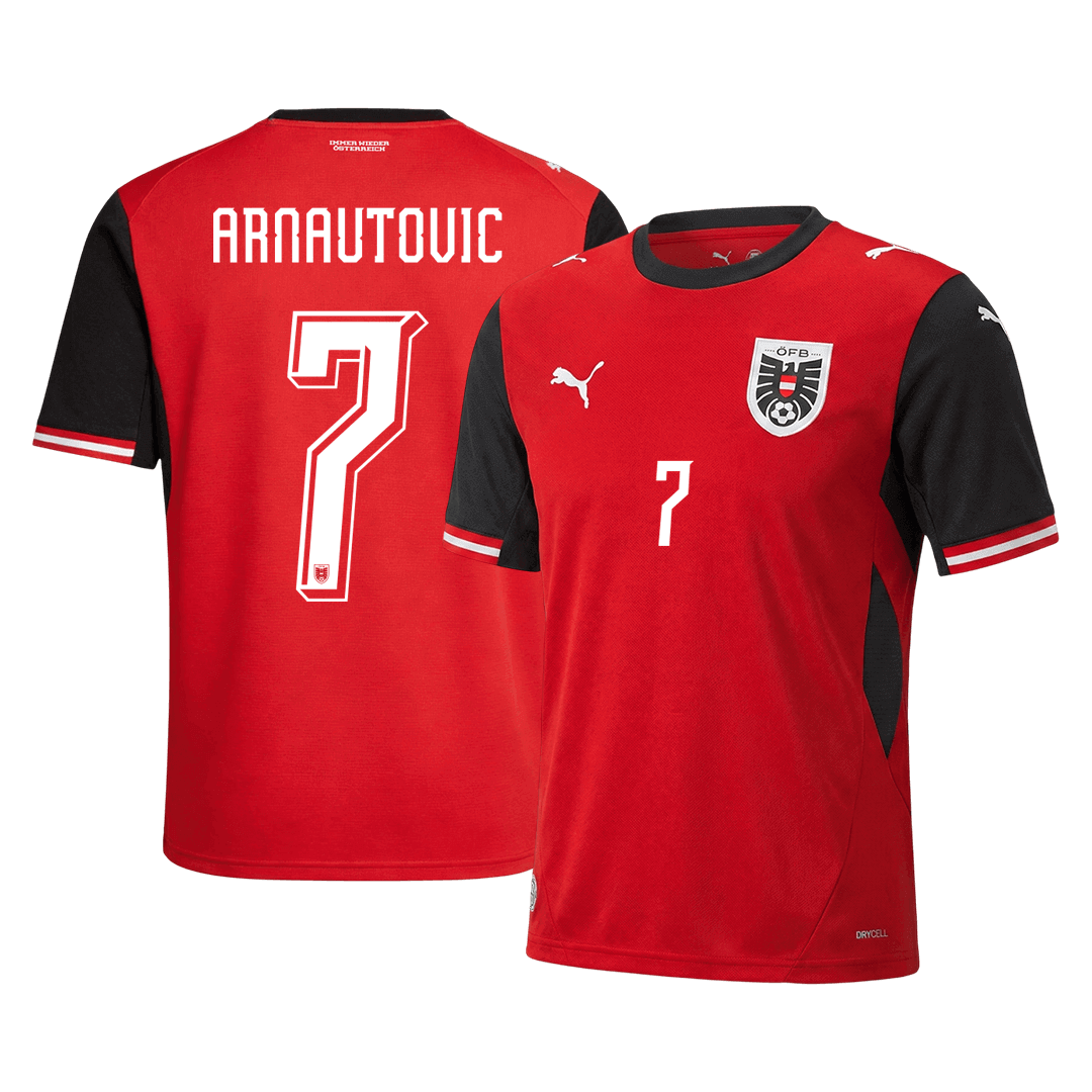 Męska koszulka Austrii domowa ARNAUTOVIC #7 – Mundial 2026