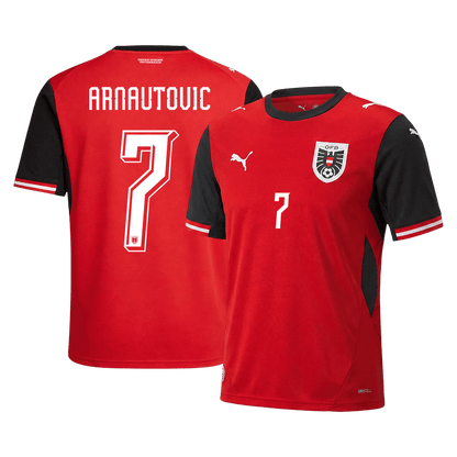 Męska koszulka Austrii domowa ARNAUTOVIC #7 – Mundial 2026