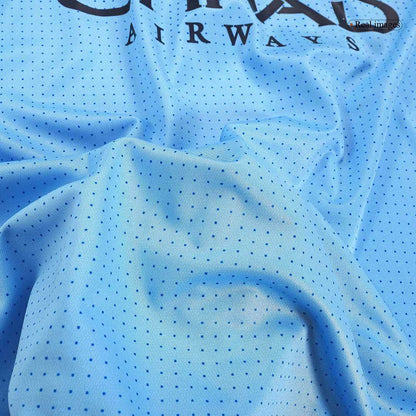 Męska Koszulka Retro Domowa Manchester City 2011/12 - Topowe Koszulki Pilkarskie Sklep Internetowy