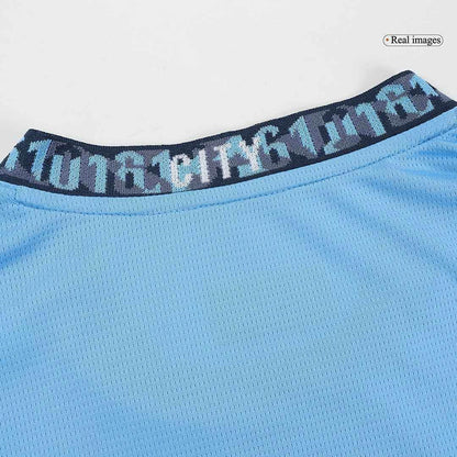 DE BRUYNE #17 Manchester City Home Koszulka piłkarska 2024/25 - UCL - Topowe Koszulki Pilkarskie Sklep Internetowy