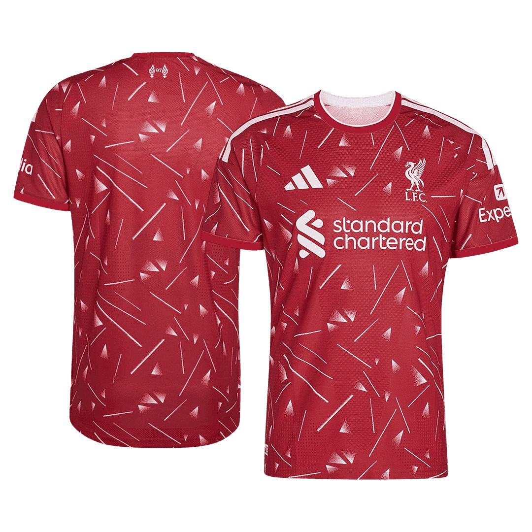 Męska koszulka Liverpoolu domowa wersja zawodnicza 2026/27