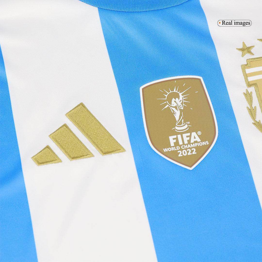 Męski Zestaw Domowy Argentyna 2024 (Koszulka + Spodenki + Skarpety) - Topowe Koszulki Pilkarskie Sklep Internetowy