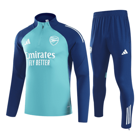 Juniorski Arsenal Bluza z zamkiem Komplet Dresowy 2025/26
