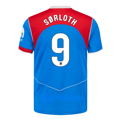 Męska Koszulka Trzecia Wyjazdowa Atletico Madrid SØRLOTH #9 2025/26