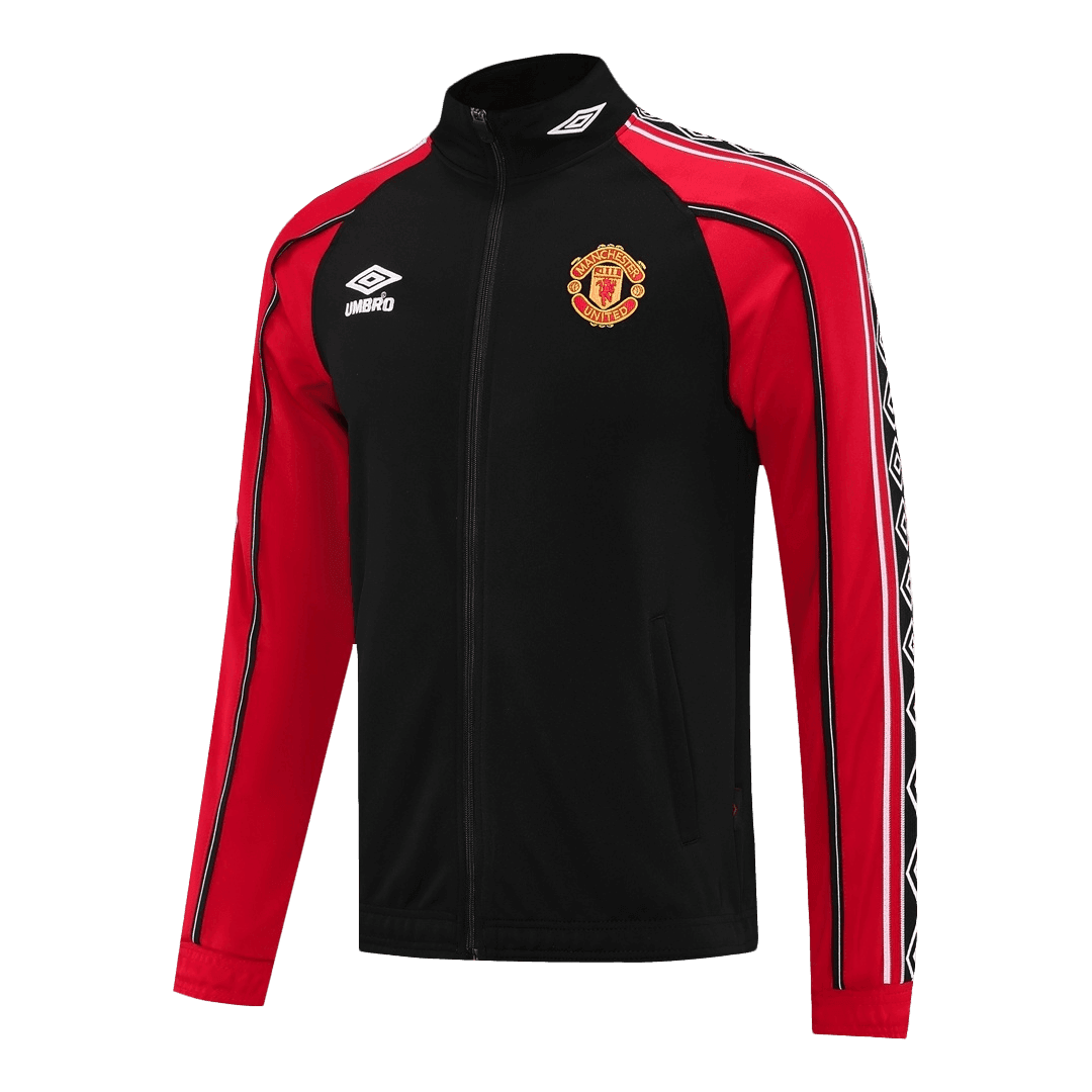 Męski Zestaw Treningowy Manchester United 2025/26 (Kurtka+Spodnie) - Topowe Koszulki Pilkarskie Sklep Internetowy