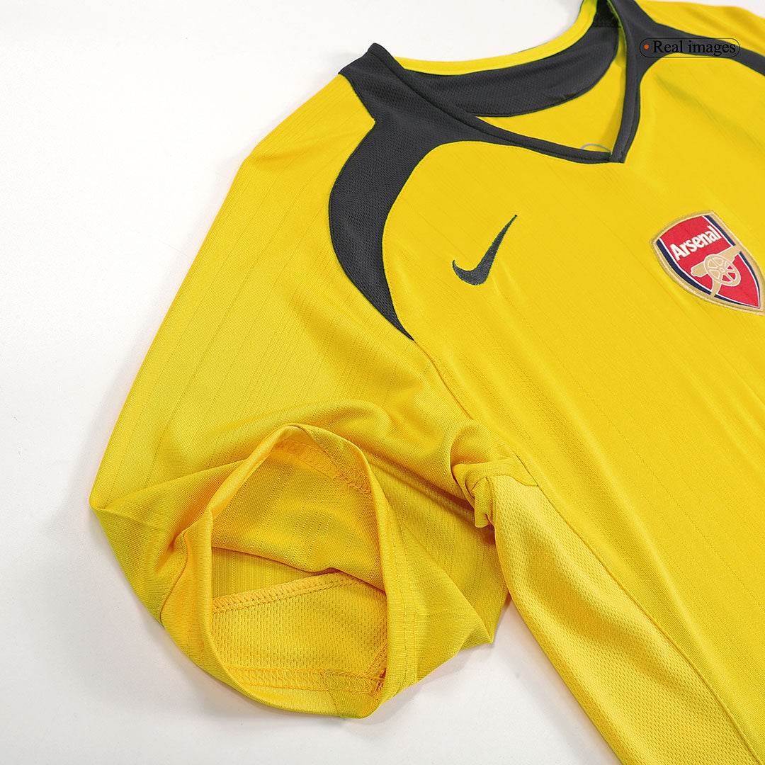 Męska retro koszulka piłkarska Arsenal wyjazdowa z sezonu 05/06 - Topowe Koszulki Pilkarskie Sklep Internetowy