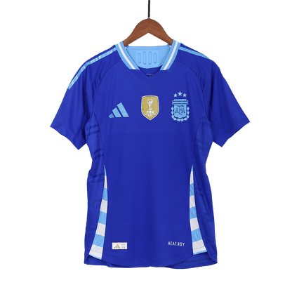 Męska Koszulka Wyjazdowa Argentyna Wersja Piłkarska 2024 - Slim Fit - Topowe Koszulki Pilkarskie Sklep Internetowy