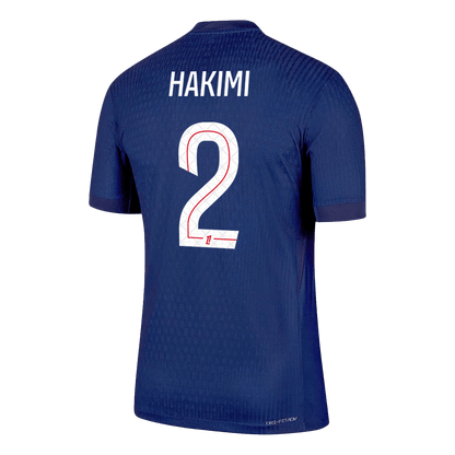 Męska Koszulka Domowa PSG HAKIMI #2 Wersja Piłkarska 2025/26 - Slim Fit