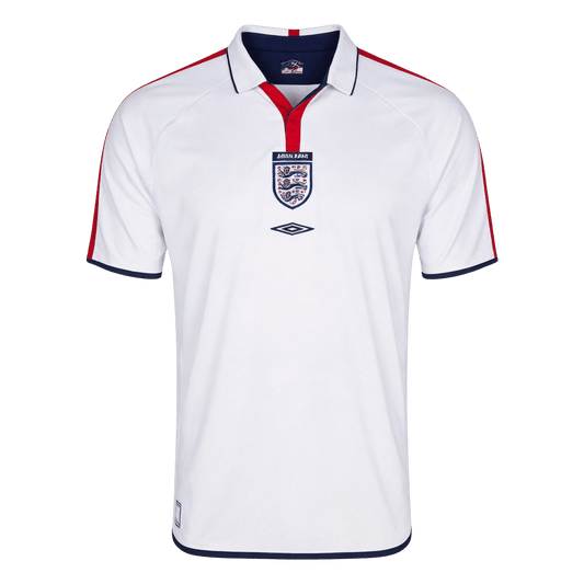 Męska Koszulka Retro Domowa England 2004