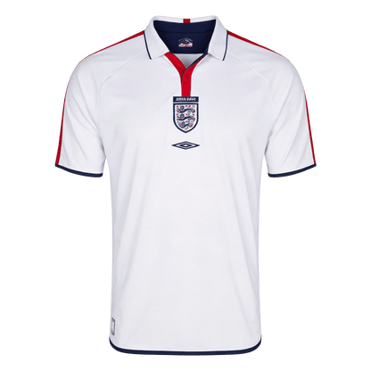 Męska Koszulka Retro Domowa England 2004