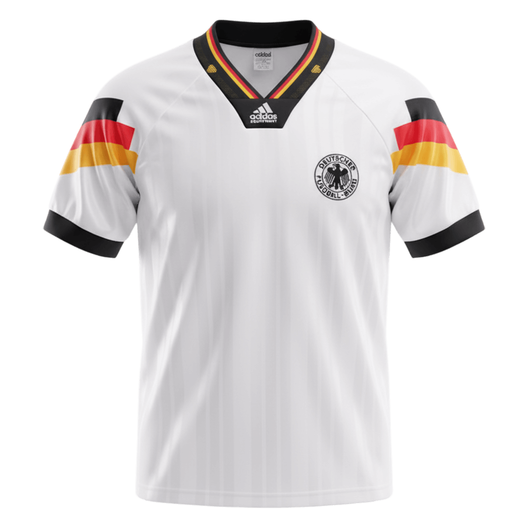 Męska Koszulka Retro Domowa Germany 1992