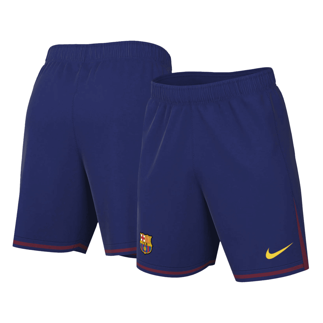 Męski Zestaw Domowy FC Barcelona (Koszulka+Spodenki) 2025/26 - Topowe Koszulki Pilkarskie Sklep Internetowy