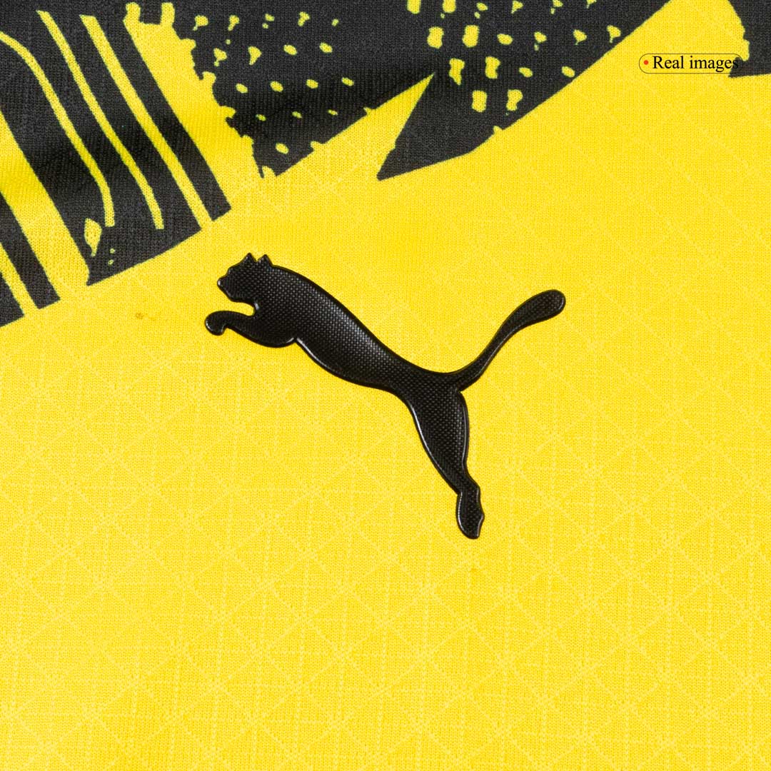 Męska Koszulka Domowa Borussia Dortmund Wersja Piłkarska 2025/26 - Slim Fit