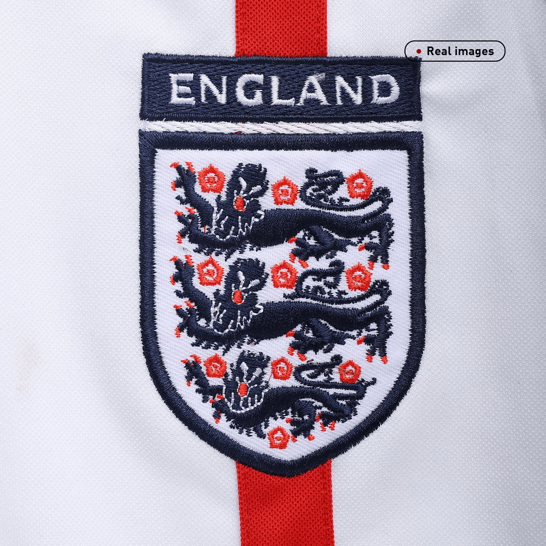 Męska Koszulka Retro Domowa England 2002