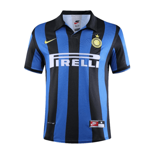 Męska domowa koszulka piłkarska Inter Mediolan Retro 1998/99 - Topowe Koszulki Pilkarskie Sklep Internetowy