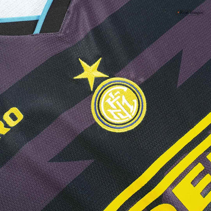 Męska wyjazdowa koszulka piłkarska Inter Mediolan Retro 1997/98 - Topowe Koszulki Pilkarskie Sklep Internetowy