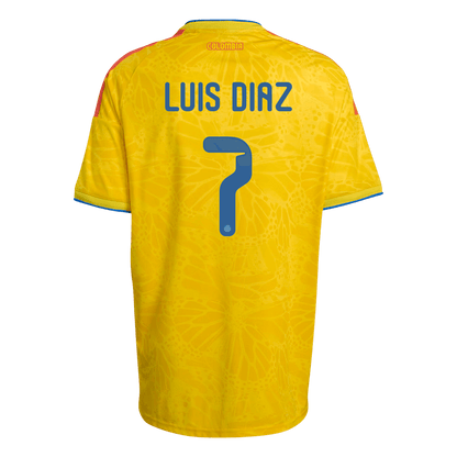 Męska koszulka Kolumbii domowa LUIS DíAZ #7 – Mundial 2026