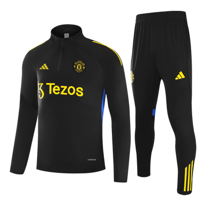 Męski Zestaw Treningowy Manchester United (Kurtka+Spodnie) 2025/26 - Topowe Koszulki Pilkarskie Sklep Internetowy