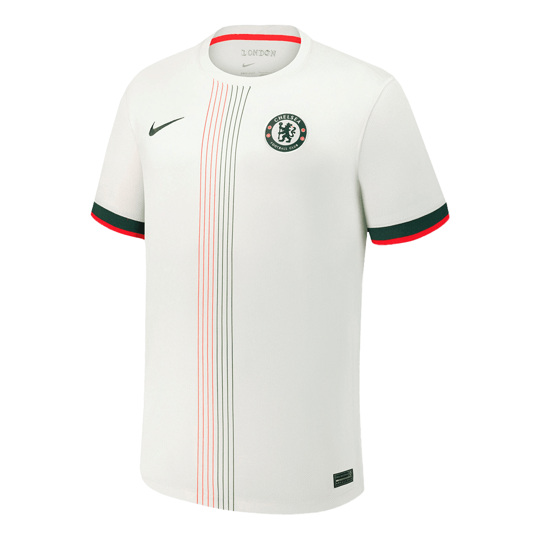 Męska Koszulka Wyjazdowa Chelsea NETO #7 2025/26 - Topowe Koszulki Pilkarskie Sklep Internetowy