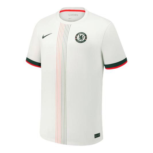 Męska Koszulka Wyjazdowa Chelsea NETO #7 2025/26 - Topowe Koszulki Pilkarskie Sklep Internetowy