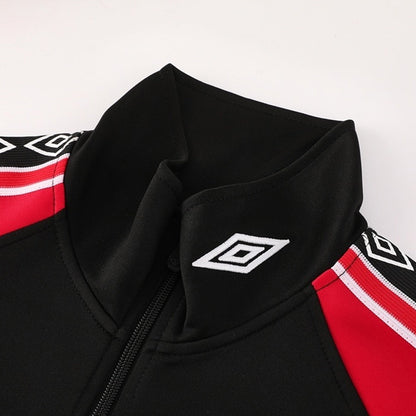 Męski Zestaw Treningowy Manchester United 2025/26 (Kurtka+Spodnie)