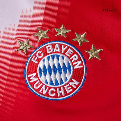Męski Zestaw Domowy Bayern Monachium (Koszulka+Spodenki) 2025/26 - Topowe Koszulki Pilkarskie Sklep Internetowy