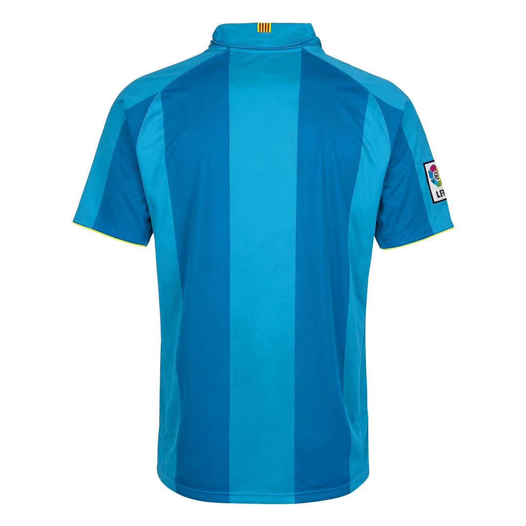 Męska Koszulka Retro Wyjazdowa Barcelona 2007/08