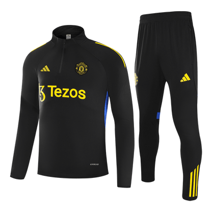 Juniorski Manchester United Bluza z zamkiem Komplet Dresowy 2025/26