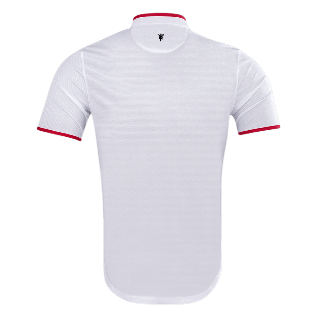 Męska Koszulka Retro Wyjazdowa Manchester United 2013/14