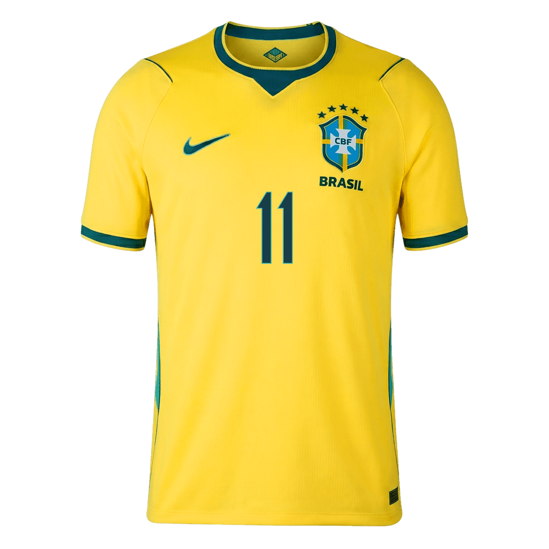 Męska koszulka Brazylii domowa RAPHINHA #11 - Mundial 2026