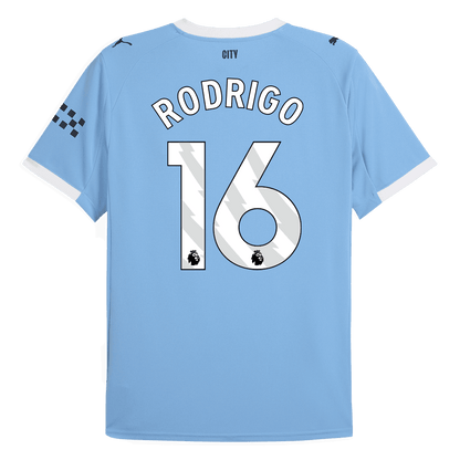 Męska Koszulka Domowa Manchester City RODRIGO #16 2025/26 - Topowe Koszulki Pilkarskie Sklep Internetowy